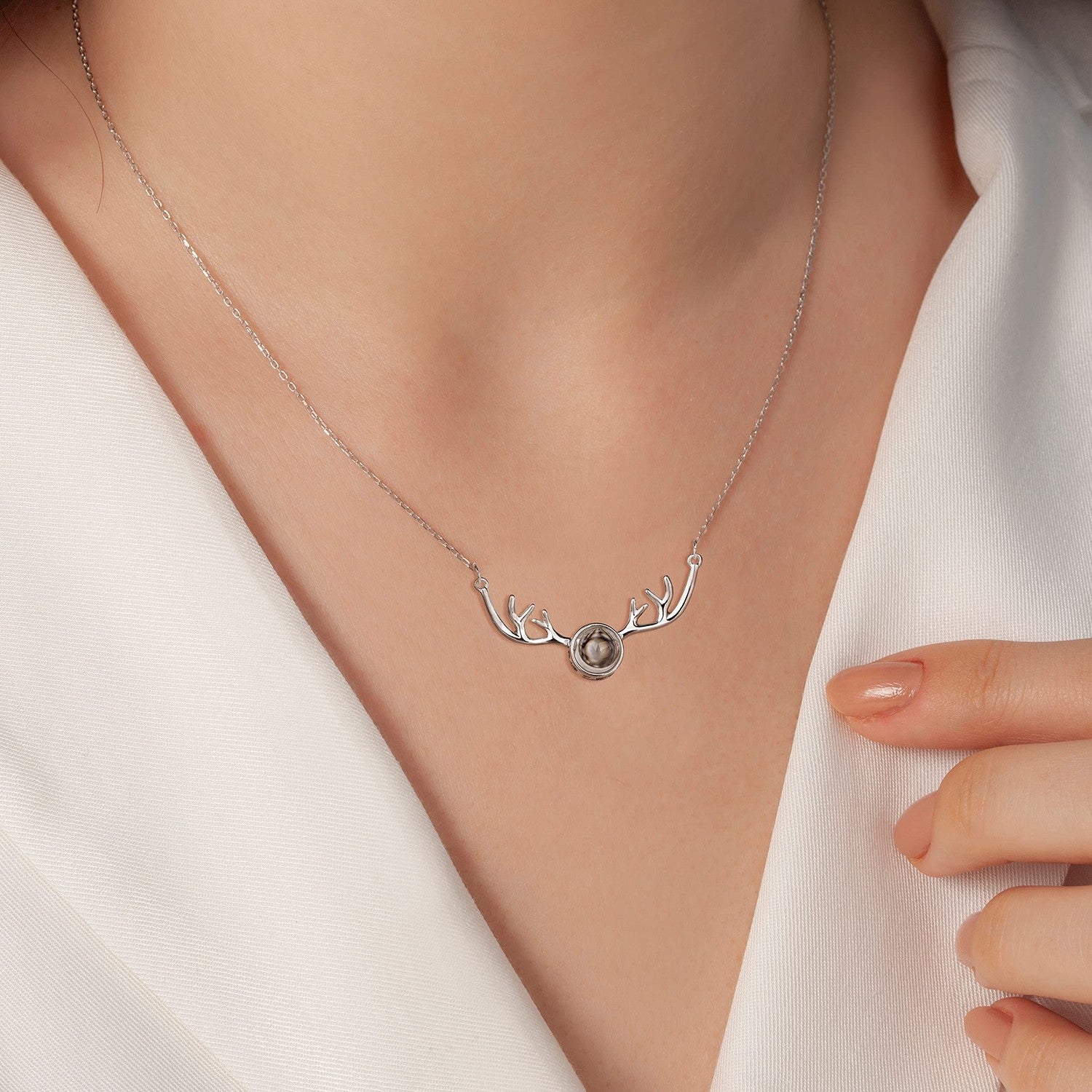 925 Sterling Silver Name Necklace for Girls - Custom Name Necklaces- Personalized Name Plate Jewelry for Women