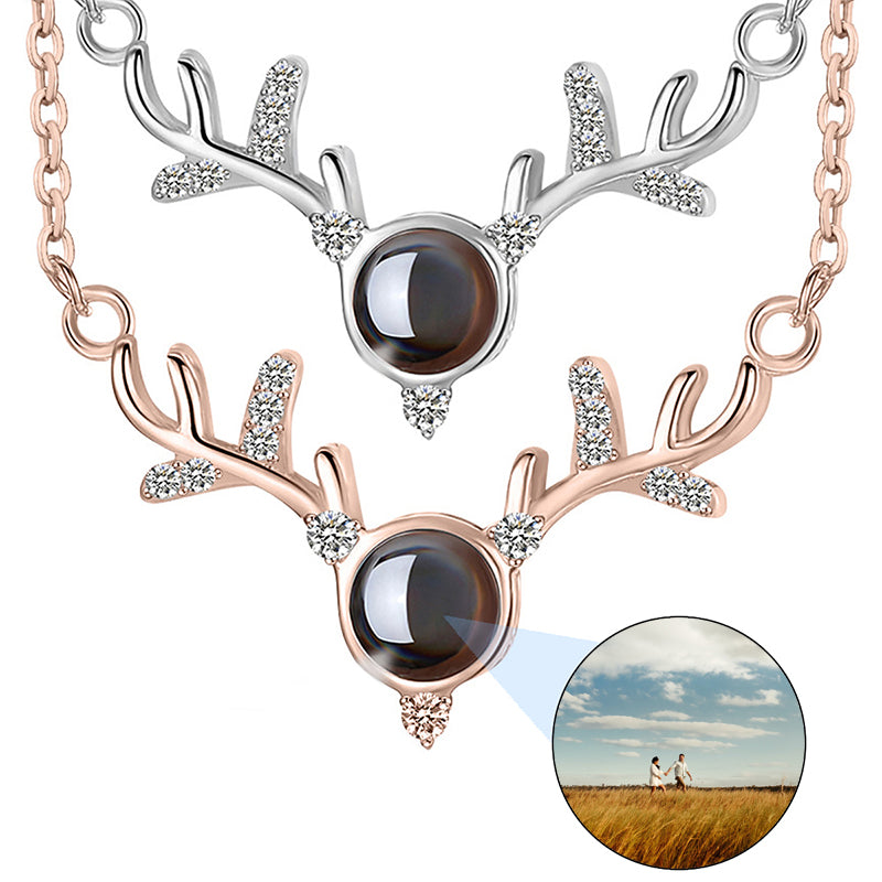 Customize Oval Dainty Memory Photo Pendant Necklace | Personalized Remembrance Epoxy Resin Memorial Locket Stainless Necklace