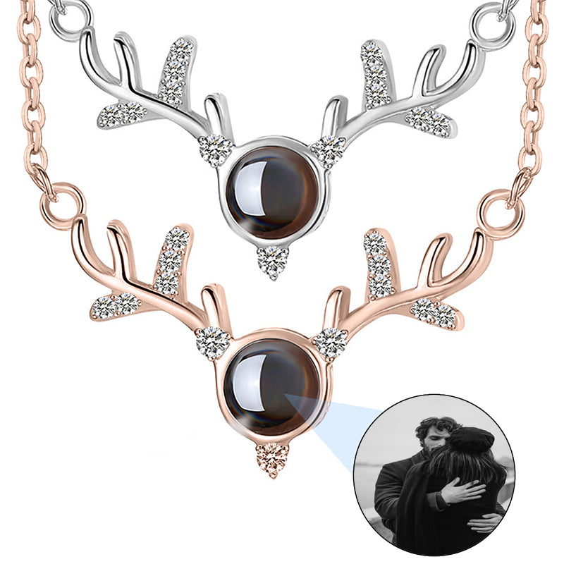 Custom Angelic Picture Necklaces, Remembrance Projection Jewelry Necklace , Grandma Mama Photo Memorial Necklace, Delicate Picture Locket