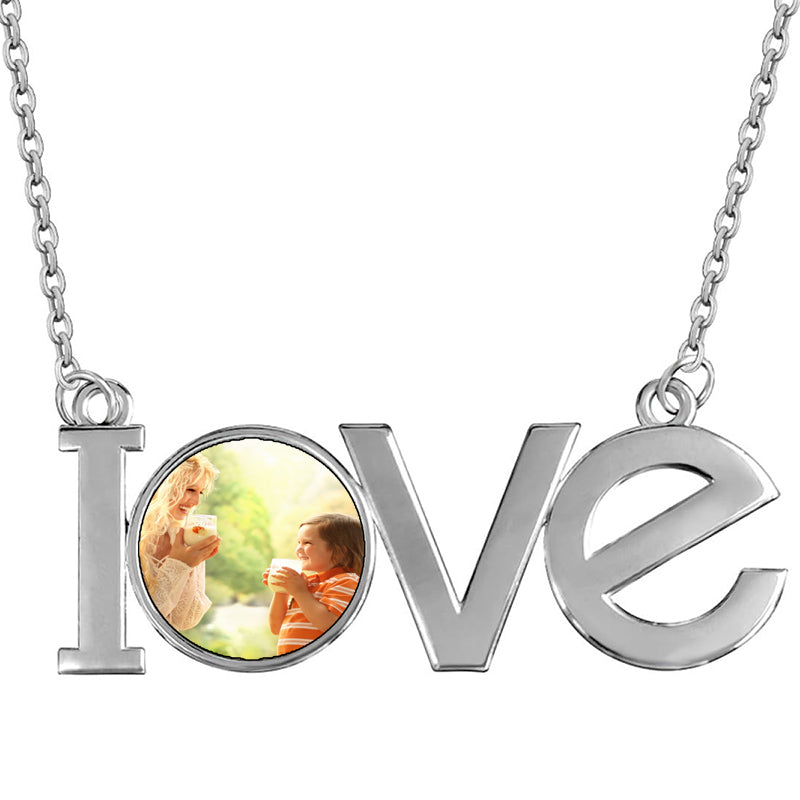 Custom Name Necklace, Personalized Nameplate Necklace, Initial Diamond Name Necklace, Birthday Gift for Her, Mother's Day Gift, Gift for Mom