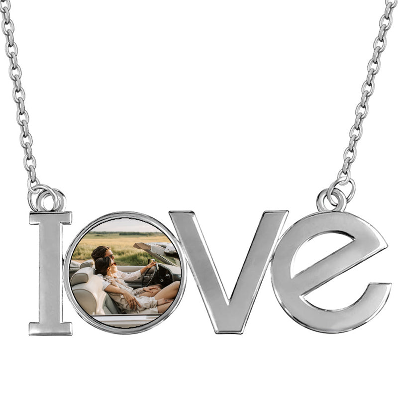 Custom Dog Photo Necklace, Personalized Engraved Cat Picture Keychains, Pet Portrait Tag Pendant Charm, Dog Loss Memorial, Fathers Day Gift