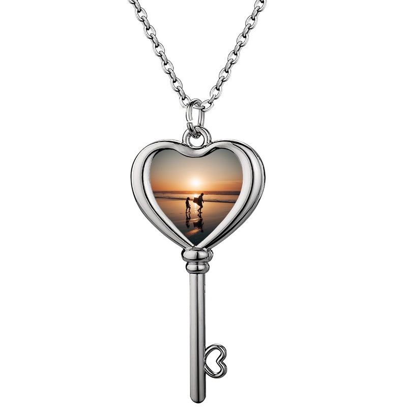 Engraved necklace | Fish symbol & personalized text | -plated | Baptism, Communion, Confirmation gift | Personalized Christian jewelry