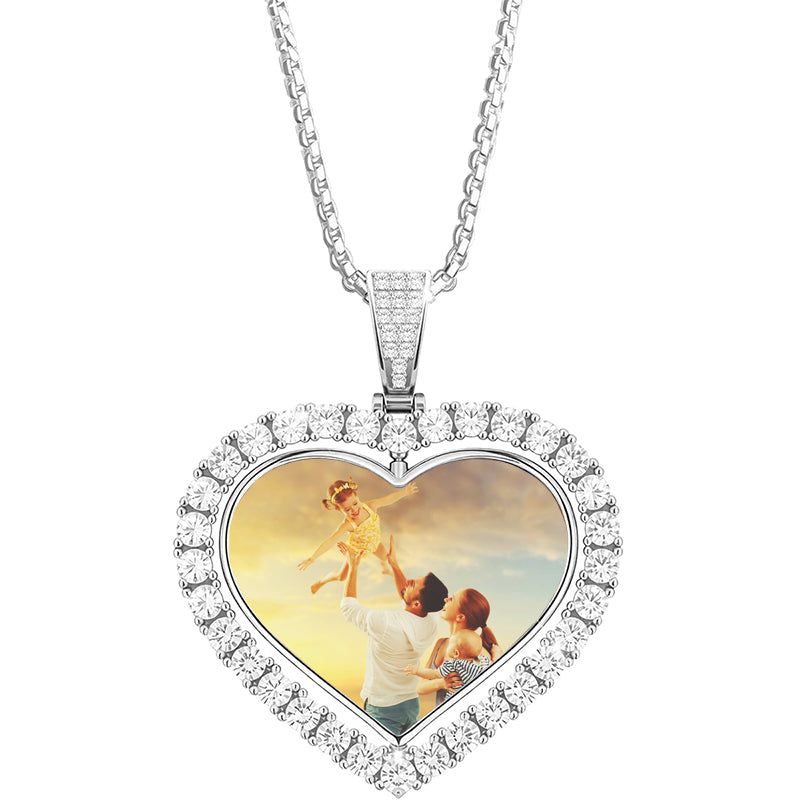 African Map Necklace for Men Women Stainless Steel