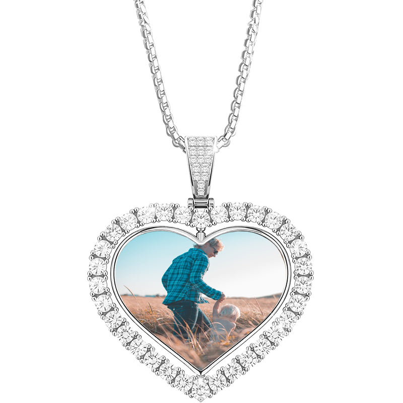 Custom Multi Heart Engraved Necklace, Family Name Necklace with Heart, Heart Pendant Necklace, Christmas Gift, New Mom Gift, Gift for Her