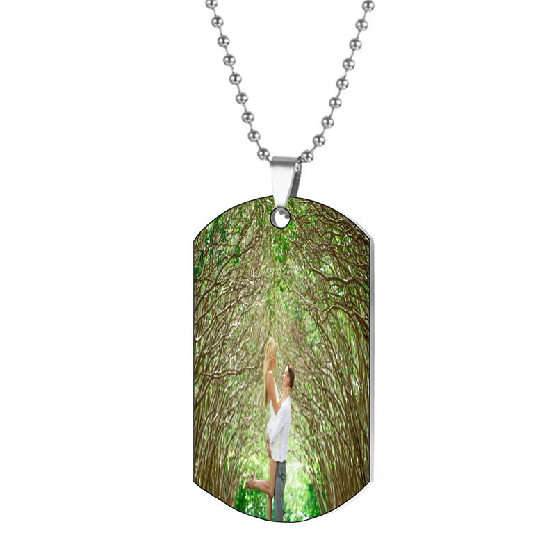 Envelope Necklace Message Necklace , Custom Locket Engrave Text Jewelry- Pet Picture Memorial Locket , Personalized Gifts for Women