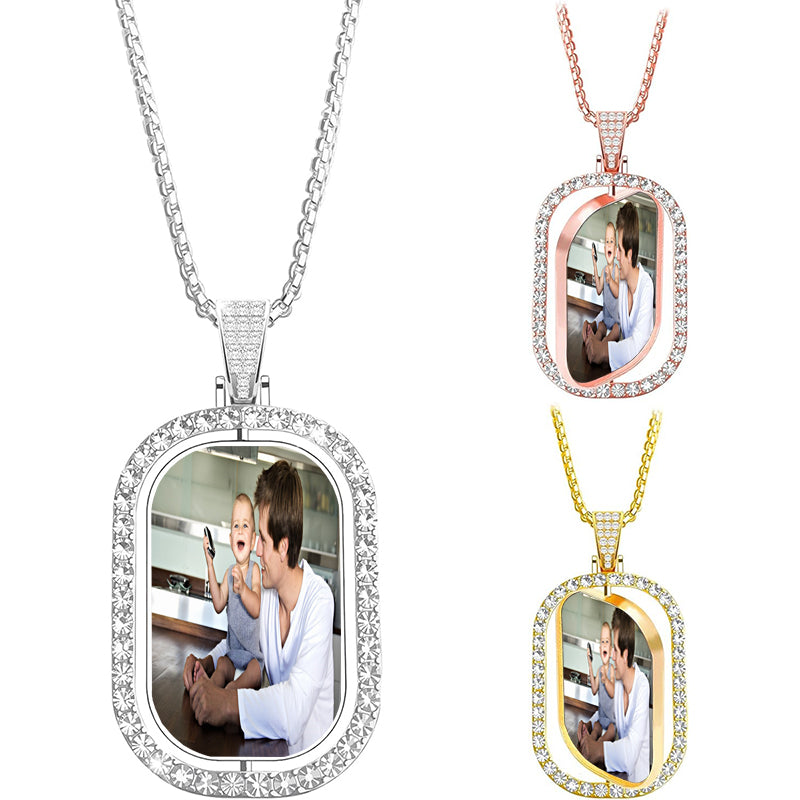 Custom Name Logo Necklace, Dainty Logo Necklace, Unique Design Name Logo Necklace, Personalized Logo Jewelry, Christmas - Mother's Day Gift