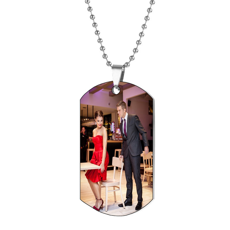 Custom Initial Heart Charm Necklace, Silver or - Initial Jewelry - Charm Necklace for Her - Gifts for Mom