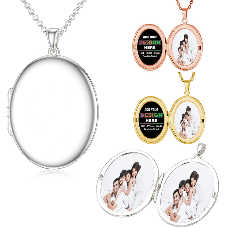 Gothic Name Necklace: Filled, Personalized Old English Font