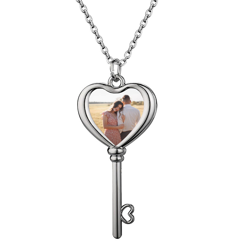 Custom Pet Portrait Name Necklace, Dog Photo Necklace, Engraved Cat Picture Necklace, Pet Memorial Necklace, Gift For Pet Lover,Gift for Her