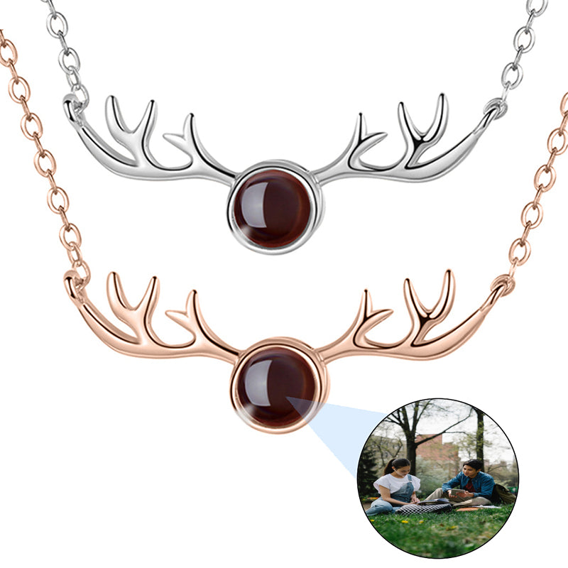 Bible Verse Projection Cross Necklace - Christian Necklace - Personalized Cross Projection Necklace With Photo Inside, Christian Gifts