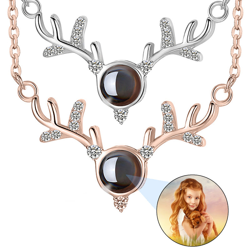 Custom Name Necklace with Paved Heart, Double Layered Name Necklace, Two Chains Name Necklace, Mother's Day Gift, Valentines Gift for Her