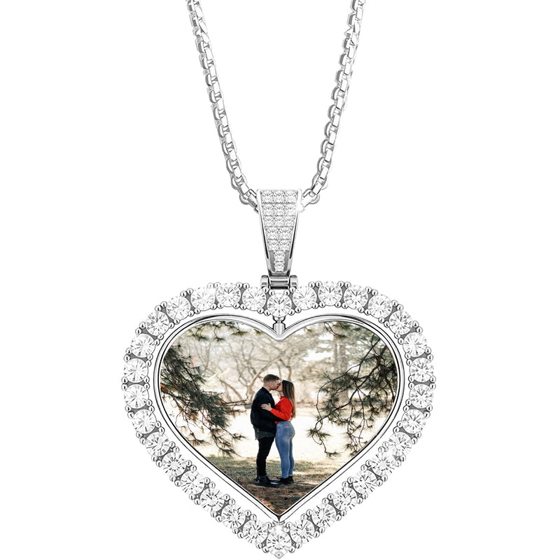 Custom Photo Pendant Necklace ¨C Personalized Keepsake Gift