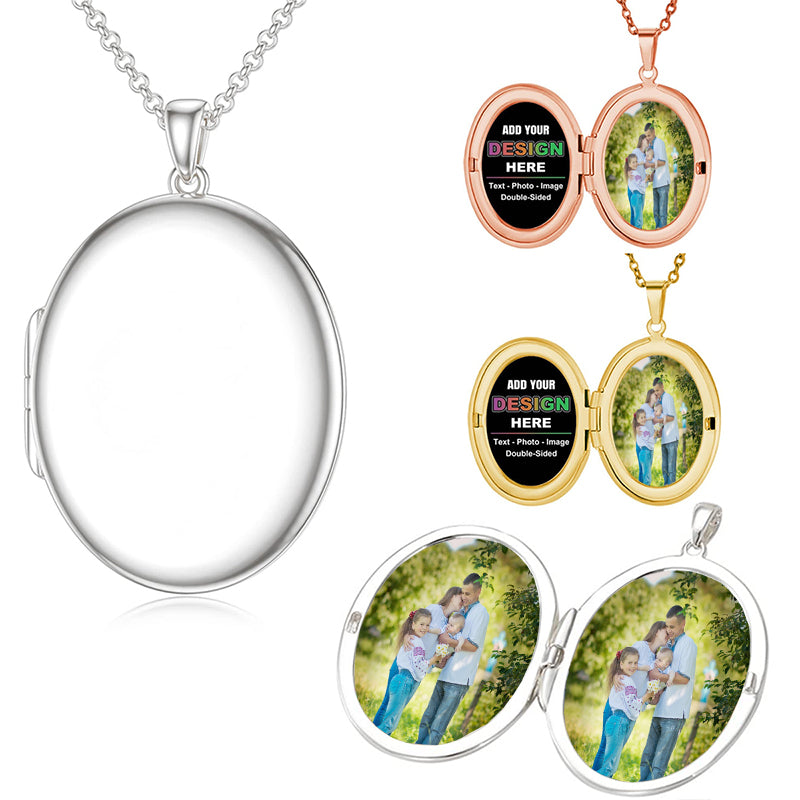 Heart Photo Projection Necklace ? Custom Photo Necklace ? Memorial Jewelry For Women ? Custom Picture Necklace ? Heart Zirconia Pendant