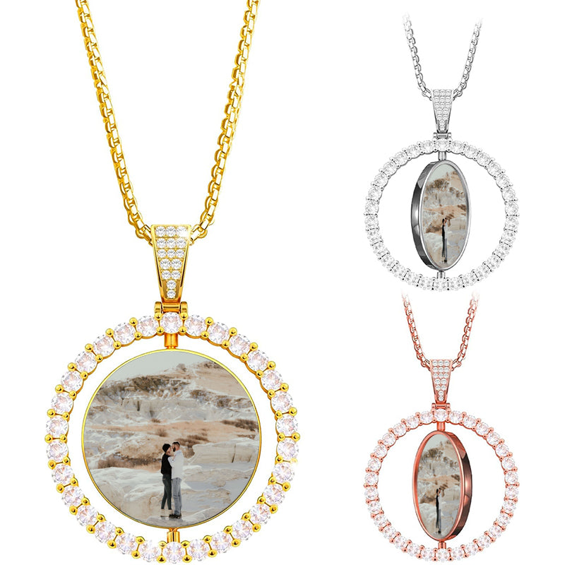 engraved initial necklace, Personalized Christmas gift for mom, tiny disc custom pendant