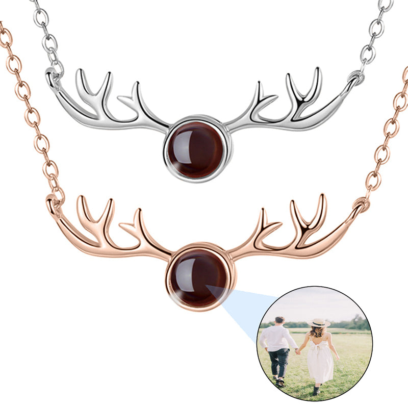 Custom Picture Necklace Personalized Photo, Personalized Circle Chain Pendant with Picture Christmas Birthday Memorial Gifts for Women Men Boyfriend