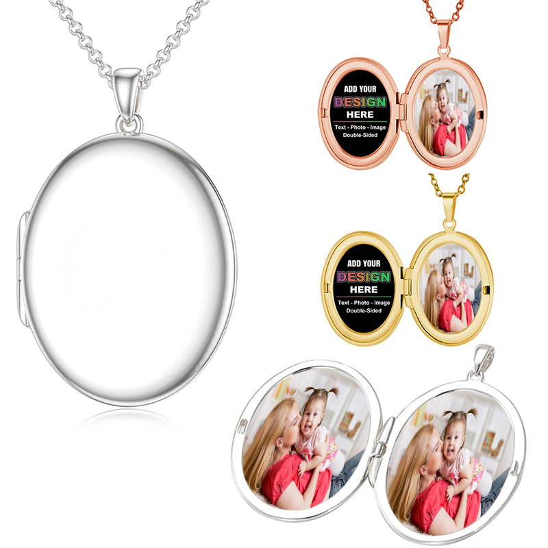 Custom Photo Necklace Moon, Photo Projection Necklace, Pet Projection Necklace Moon & Cross, Picture Necklace, Christmas Gift,Holiday Gift