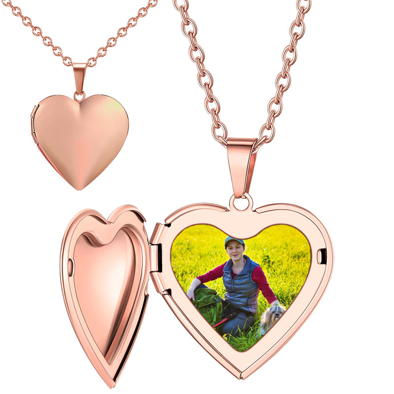 Custom Photo Pendant Necklace Personalized Picture Medallion Iced Out Halo Real Moissanite Yellow Plated 925 Silver Gift