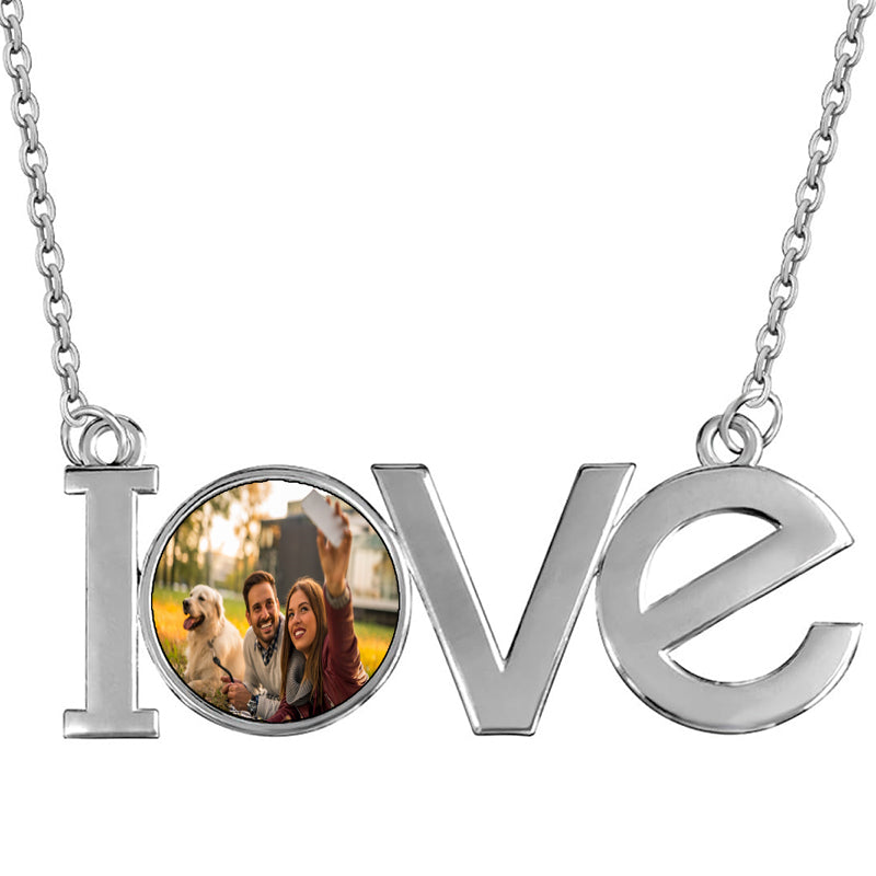 Layered Initial Necklace for Women, Plated Minimalist Choker Necklaces Stacks with Initial A-Z, Dainty Silver Heart Pendant Necklace Personalized Birthday Women Jewelry