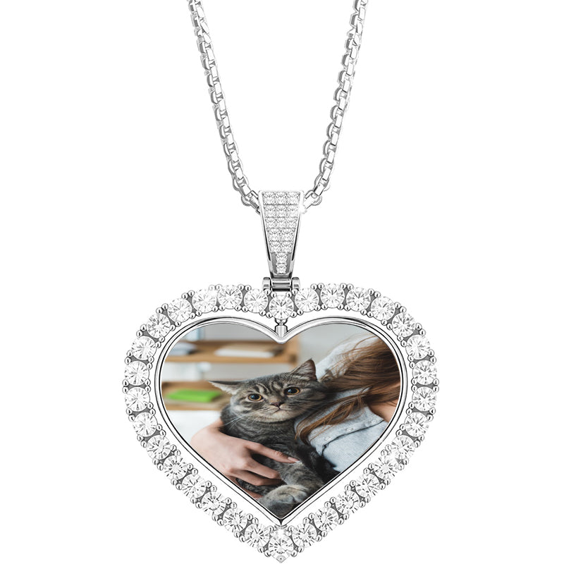 Custom Diamond Name Necklace, Handwriting Name Necklace, Personalized Nameplate Necklace, Crystal Name Necklace, Script Name Necklace