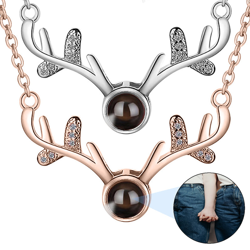 Custom Name Necklace, Pave Heart Charm, Sterling Silver