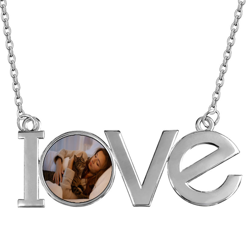 Cursive Letter Necklace , Silver, Rose | Letters A to Z | Dainty New Mom Gift | Lowercase Initial Necklace