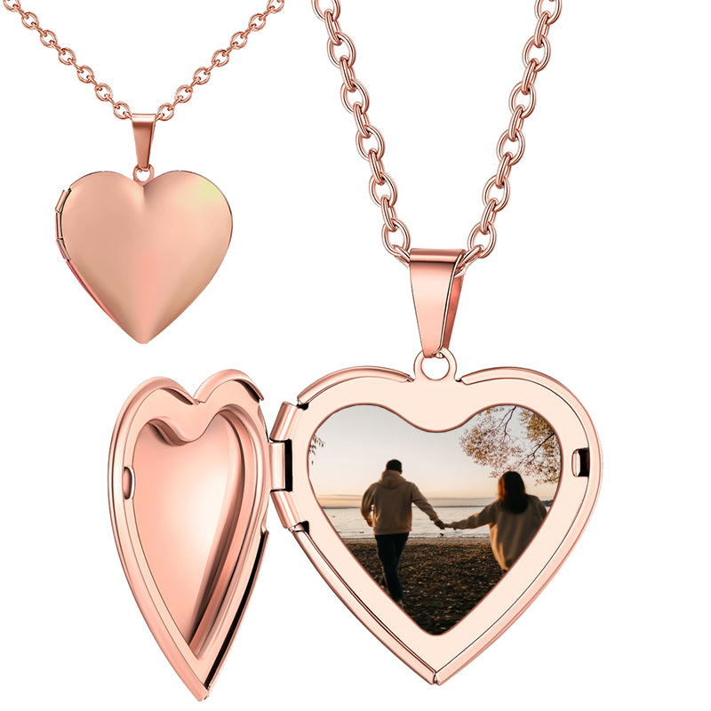 Initial Heart Necklace for Women Plated A-Z Letter Necklace Dainty Bubble Heart Pendant Tiny Initial Necklaces for Women Teen Trendy Jewelry Gifts